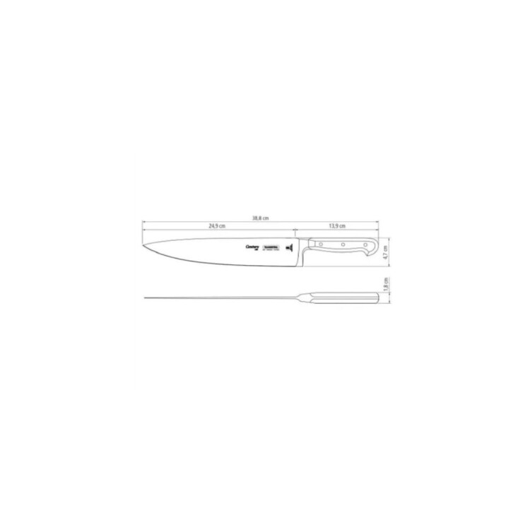 CUCHILLO TRAMONTINA CENTURY CHEF 10" CUCHILLO TRAMONTINA CENTURY CHEF 10"