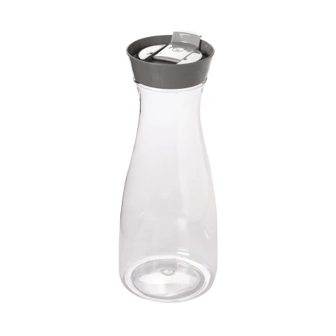 Jarra de 1L con Tapa Servidora Sin Manija Varios Colores GRIS