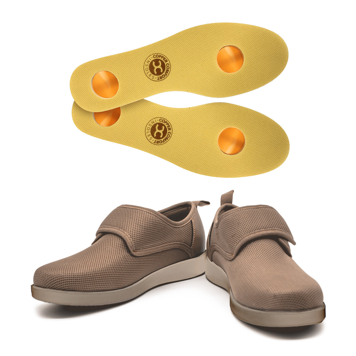 Copper Comfort + Goldcare - Marrón 