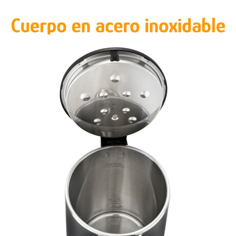 Jarra Eléctrica Cuori Digitale 1.8L 1500W Display LED 360° Negro