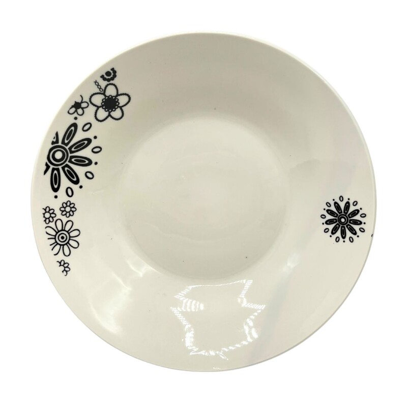 PLATO DE PORCELANA HONDO N°9 PLATO DE PORCELANA HONDO N°9