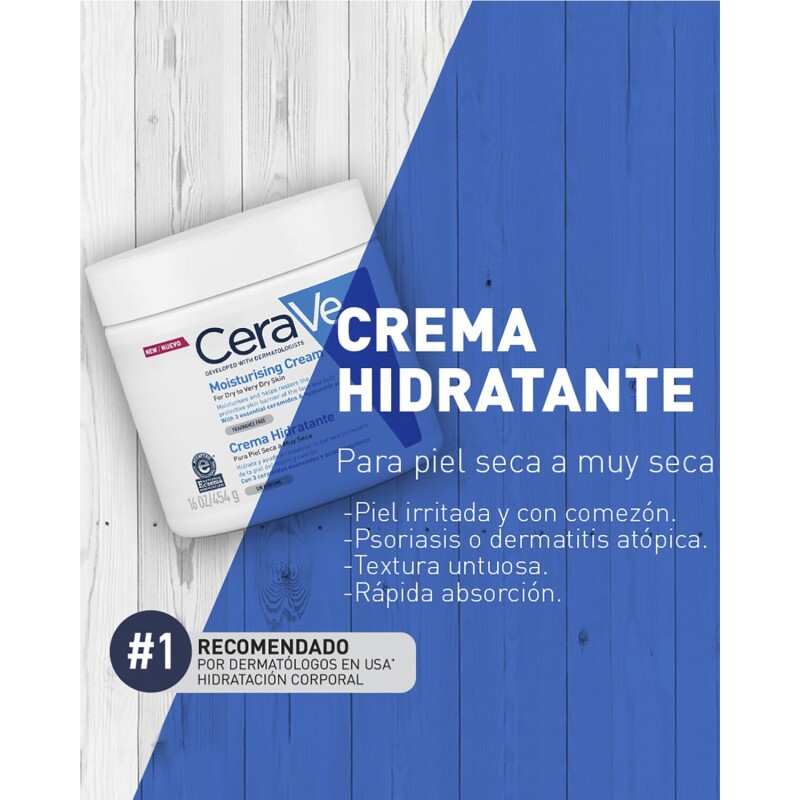 Crema Hidratante Corporal CeraVe 473ml Crema Hidratante Corporal CeraVe 473ml