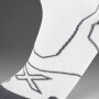 Vectr Cushion Full Length Sock - Unisex White/grey