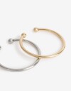 Pulseras Rígidas Sets Metal Set Pulseras Rígidas Metal - Dorado