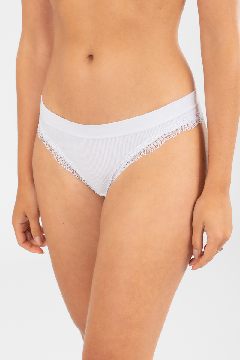 Bikini camelina Blanco