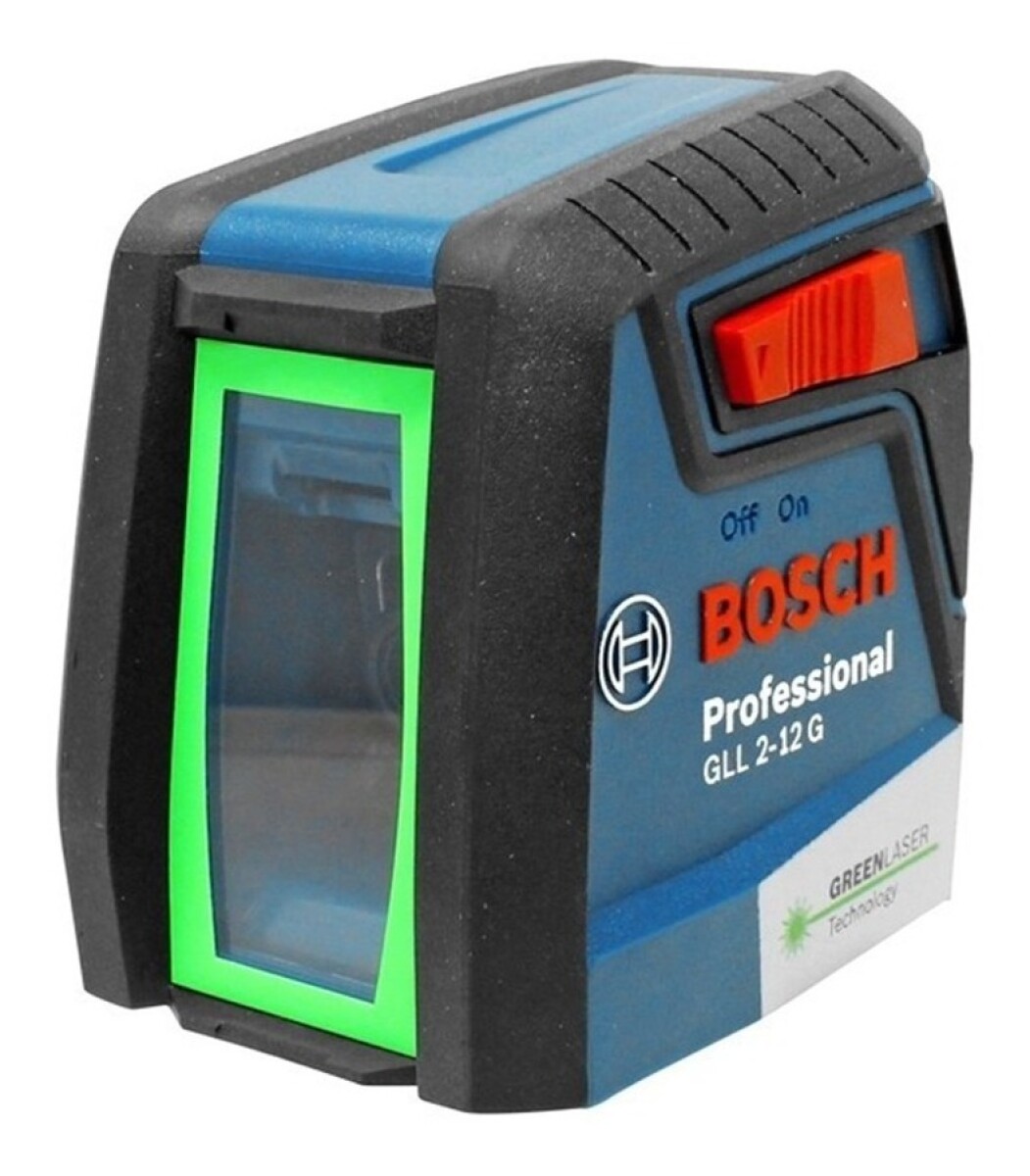 NIVEL LASER DE LINEAS LUZ ROJA GLL 2-12 BOSCH ++ - N/a 