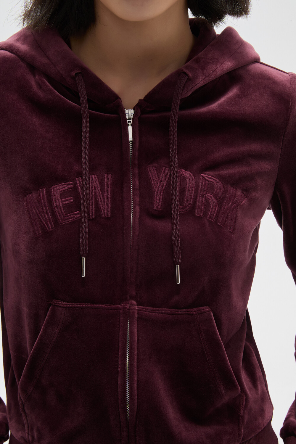 Campera Tanoa Cereza Oscuro