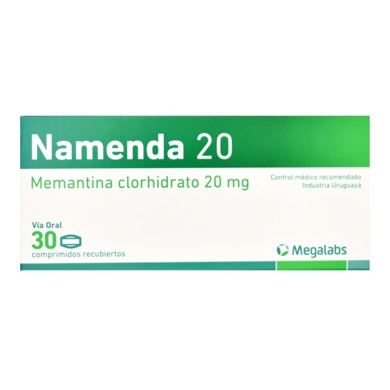 Namenda 20 Mg. 30 Comp. Namenda 20 Mg. 30 Comp.