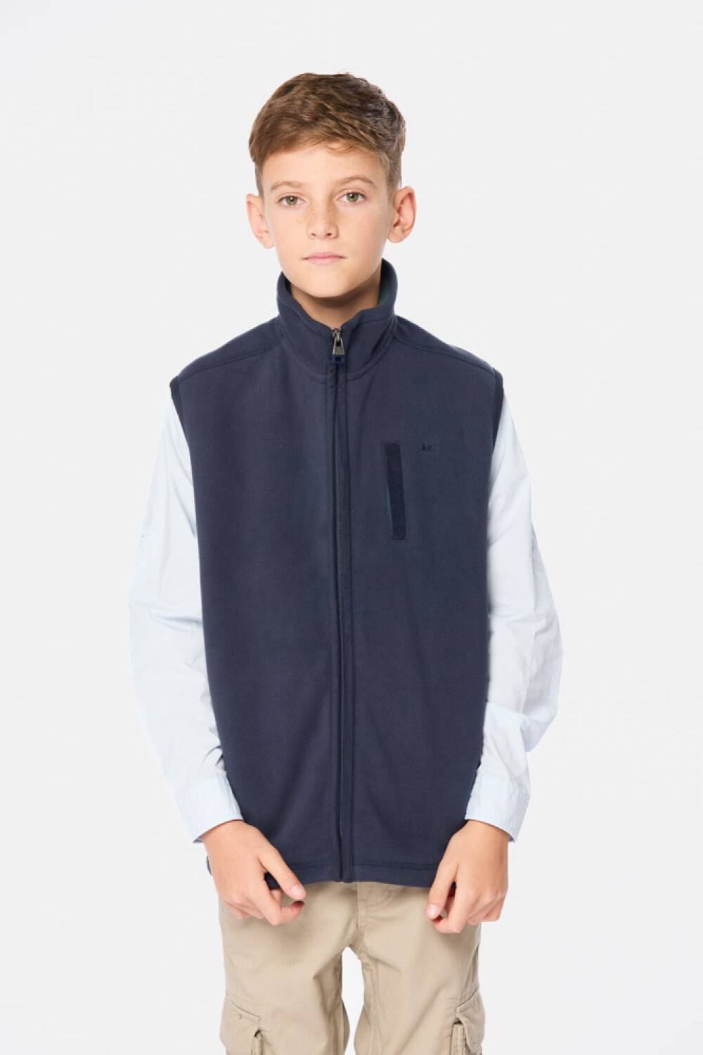 CHALECO POLAR Azul