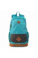 Mochila grande con bolsillo Celeste