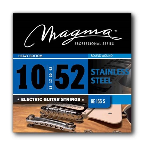 Encordado Para Guitarra Electrica Magma S. Steel .010 Ge155s Unica