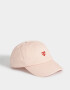 Caps Gorra Canvas Bordada - Rosa Viejo