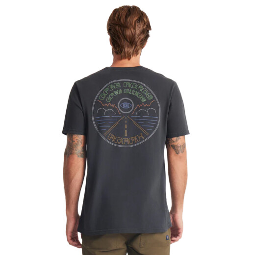 Remera Roark Open Roads - Negro Remera Roark Open Roads - Negro