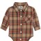 Camisa Body Viyela ROJO Y MARRON