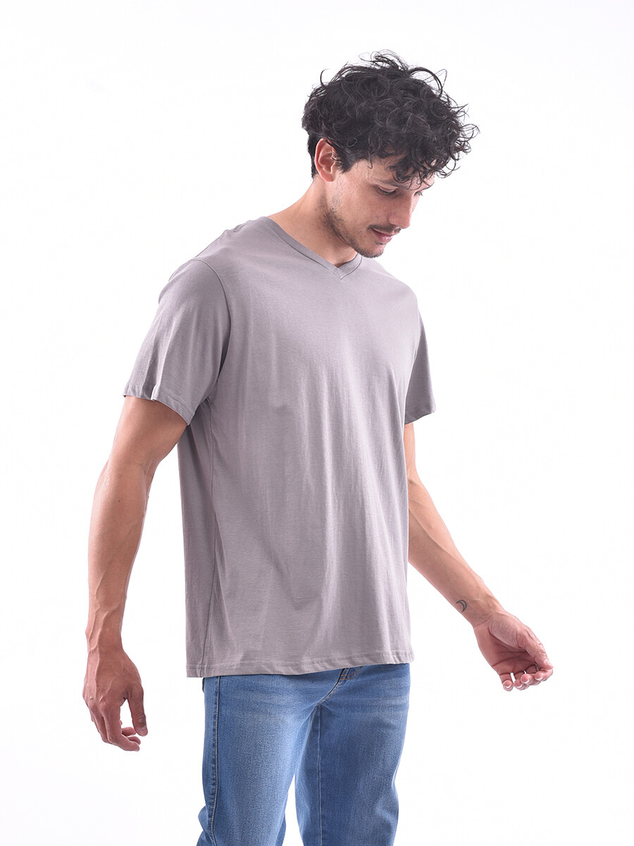 REMERA ARGOS - GRIS 