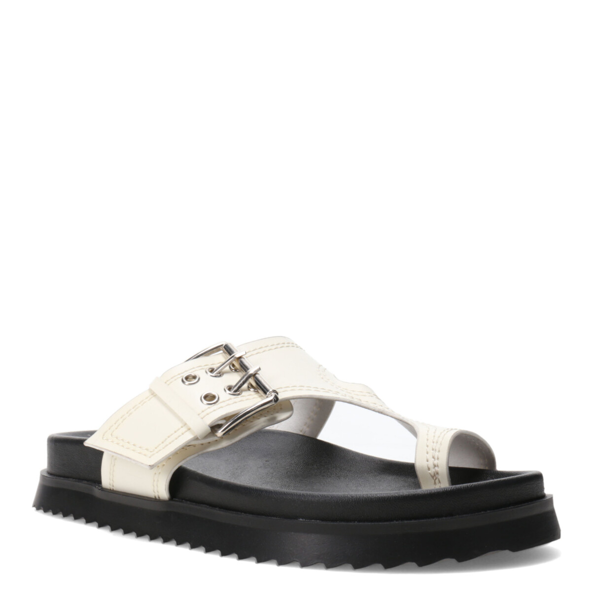 Sandalia FUNI con hebilla MissCarol - Offwhite 