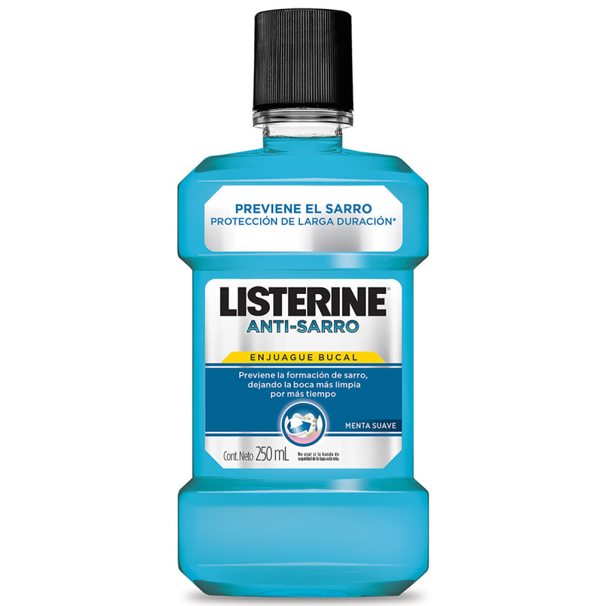 Enjuague Bucal Listerine Antisarro 250 ml – Higiene Bucal Diaria 