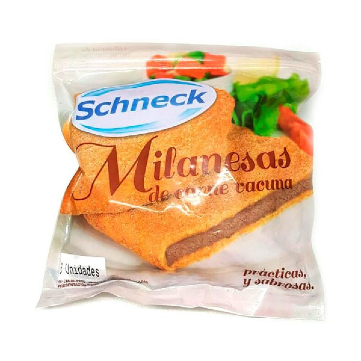 Milanesa de carne granel Schneck - 6,5 kg 