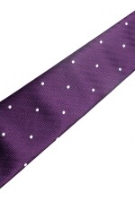 Corbata 8 cm VIOLETA
