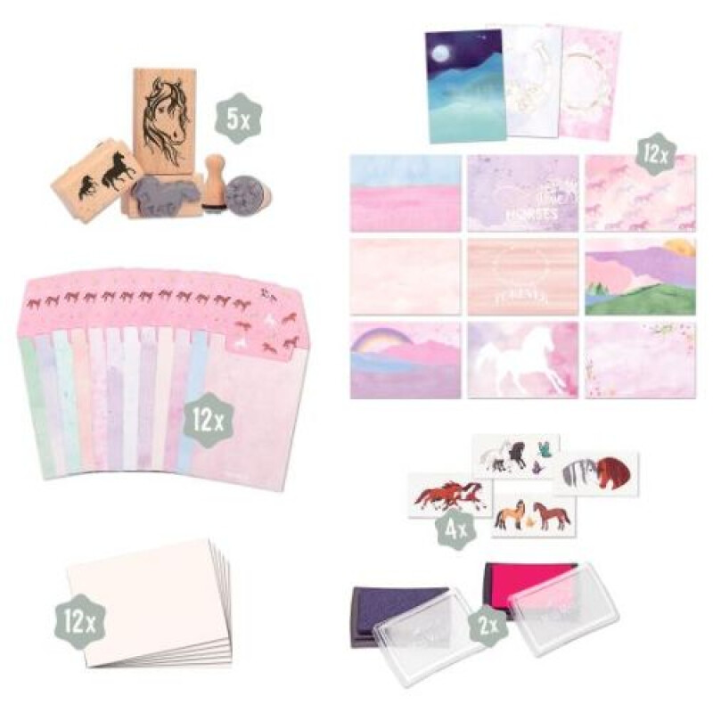 Miss melody set de cartas y sellos Miss Melody Set De Cartas Y Sellos