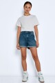 Short Miley Mom Fit Medium Blue Denim