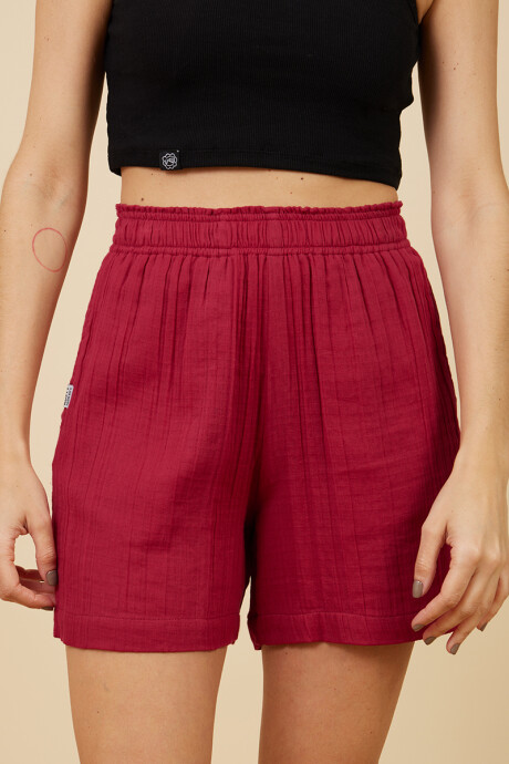 SHORT SELANA RUSTY Berry