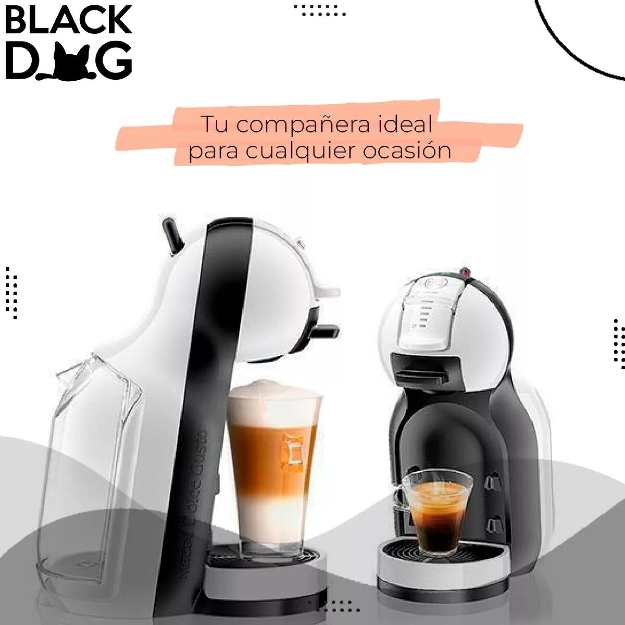 Cafetera Nescafé Dolce Gusto Mini Me Automática — Black Dog
