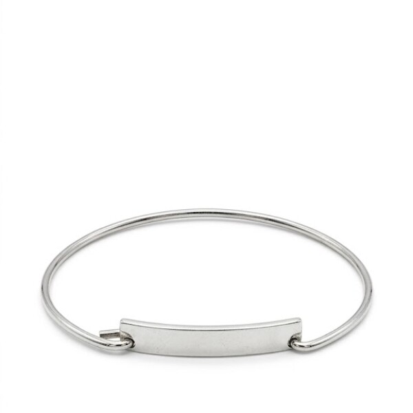 Brazalete Identidad Plata 925- Sin Piedra-BR5550 conpiedra