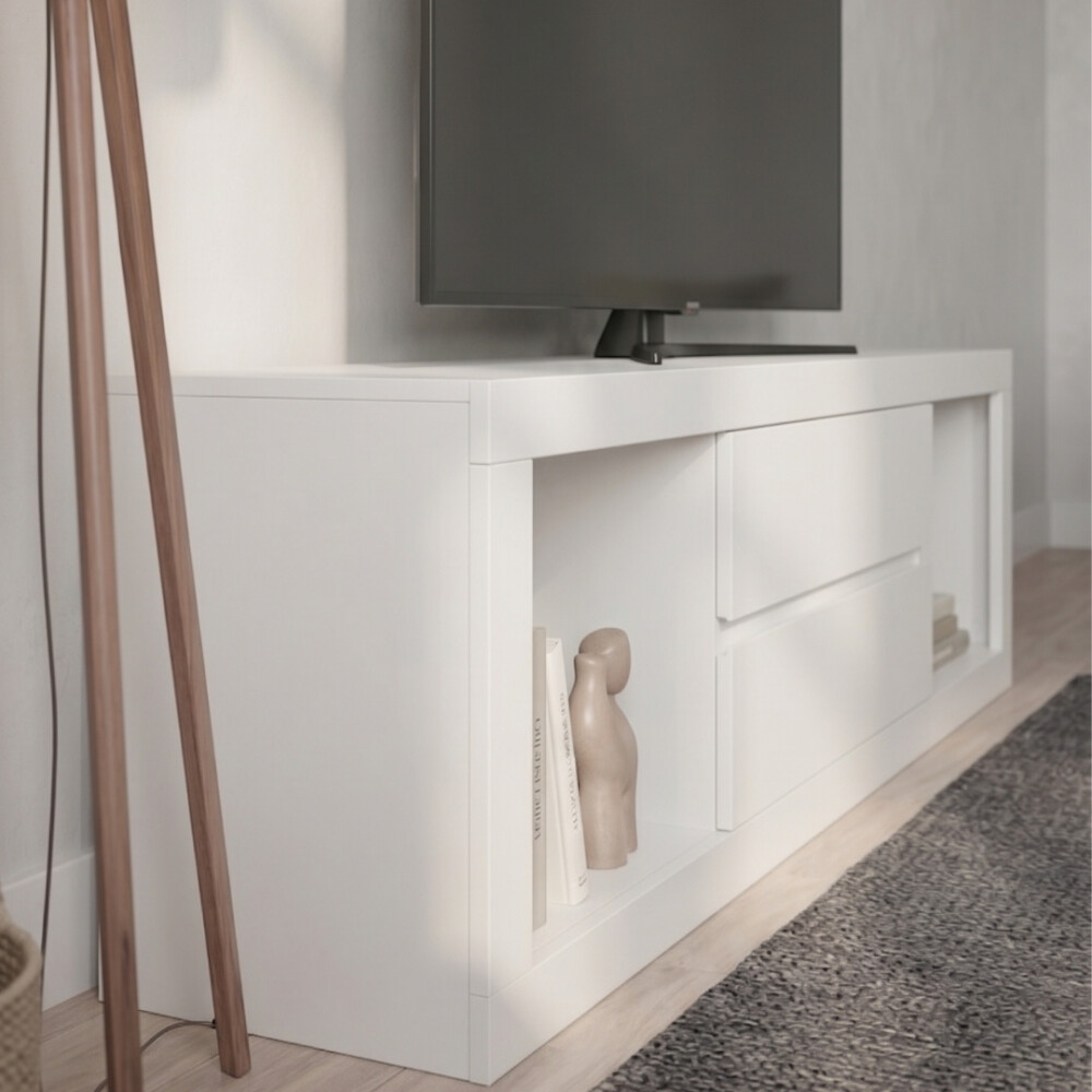 Rack para TV 70" - Casablanca - Infinite Blanco