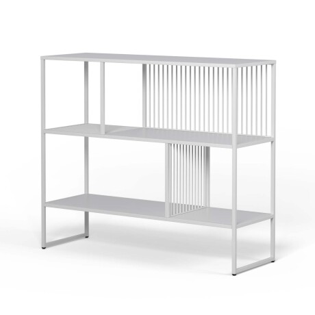 BIBLIOTECA METAL BLANCO OLIVIA