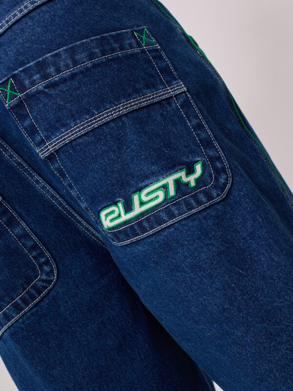 BERMUDA JEAN HALDEN RUSTY Azul Oscuro