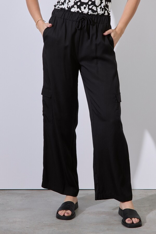 Pantalon Cargo NEGRO