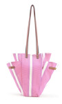 BOLSA MATERA AFRODITA FUCSIA Y BLANCO