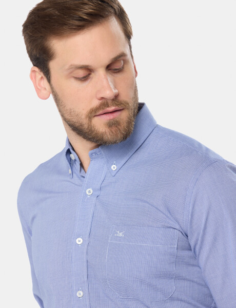 CAMISA CUADROS Celazul