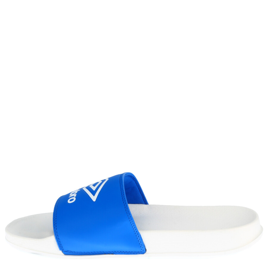 Chanclas de Hombre Umbro Locker Room Azul Real - Blanco