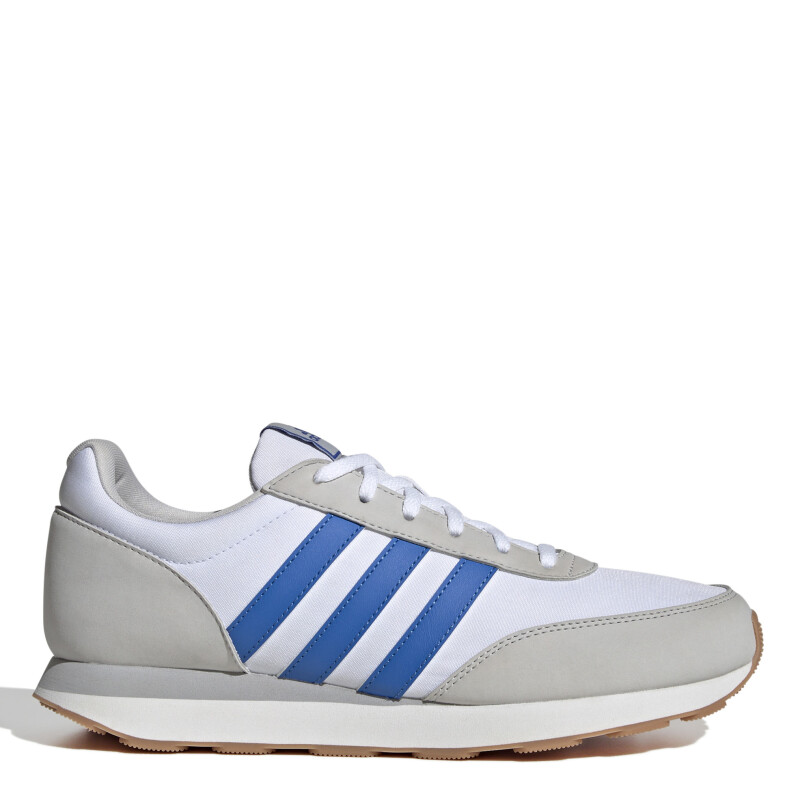 Championes de Hombre Adidas Run 60S 3.0 Blanco - Azul - Gris