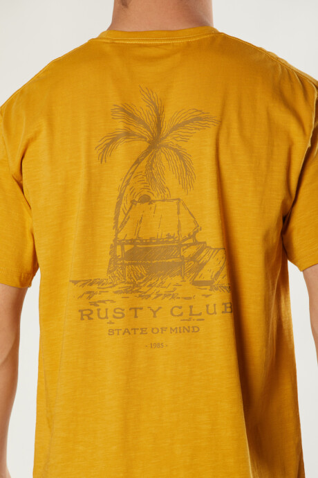 T-SHIRT AITOR RUSTY Mostaza