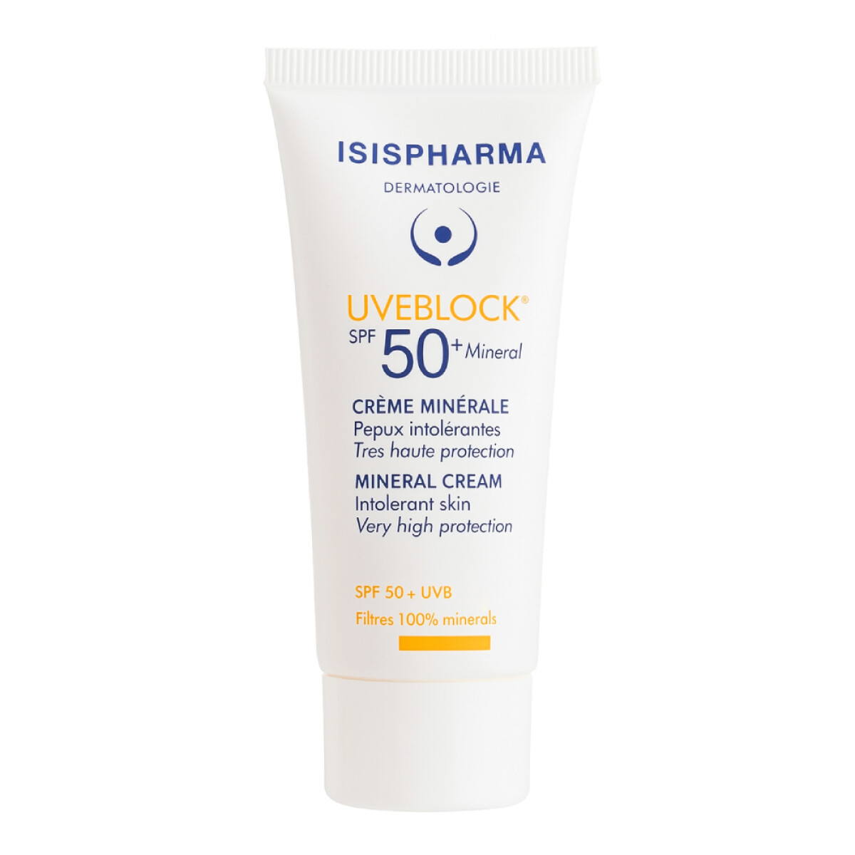 Protector Solar Isispharma Uveblock Mineral Crema FPS50+ 40ml 