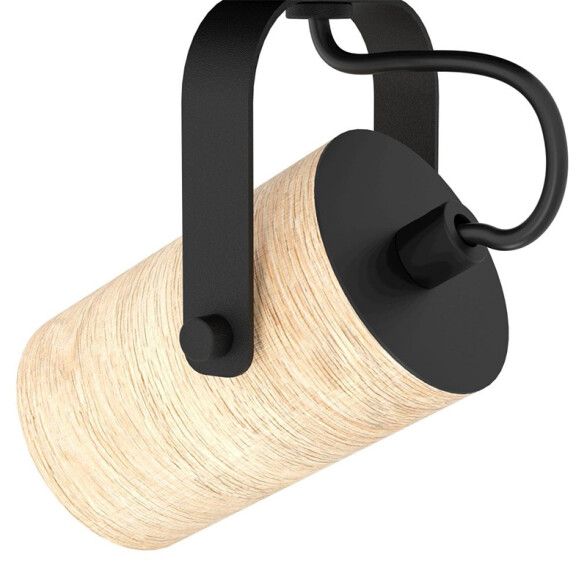 Lámpara de techo pant. simil madera 4xGU10 CAYUCA EG4248