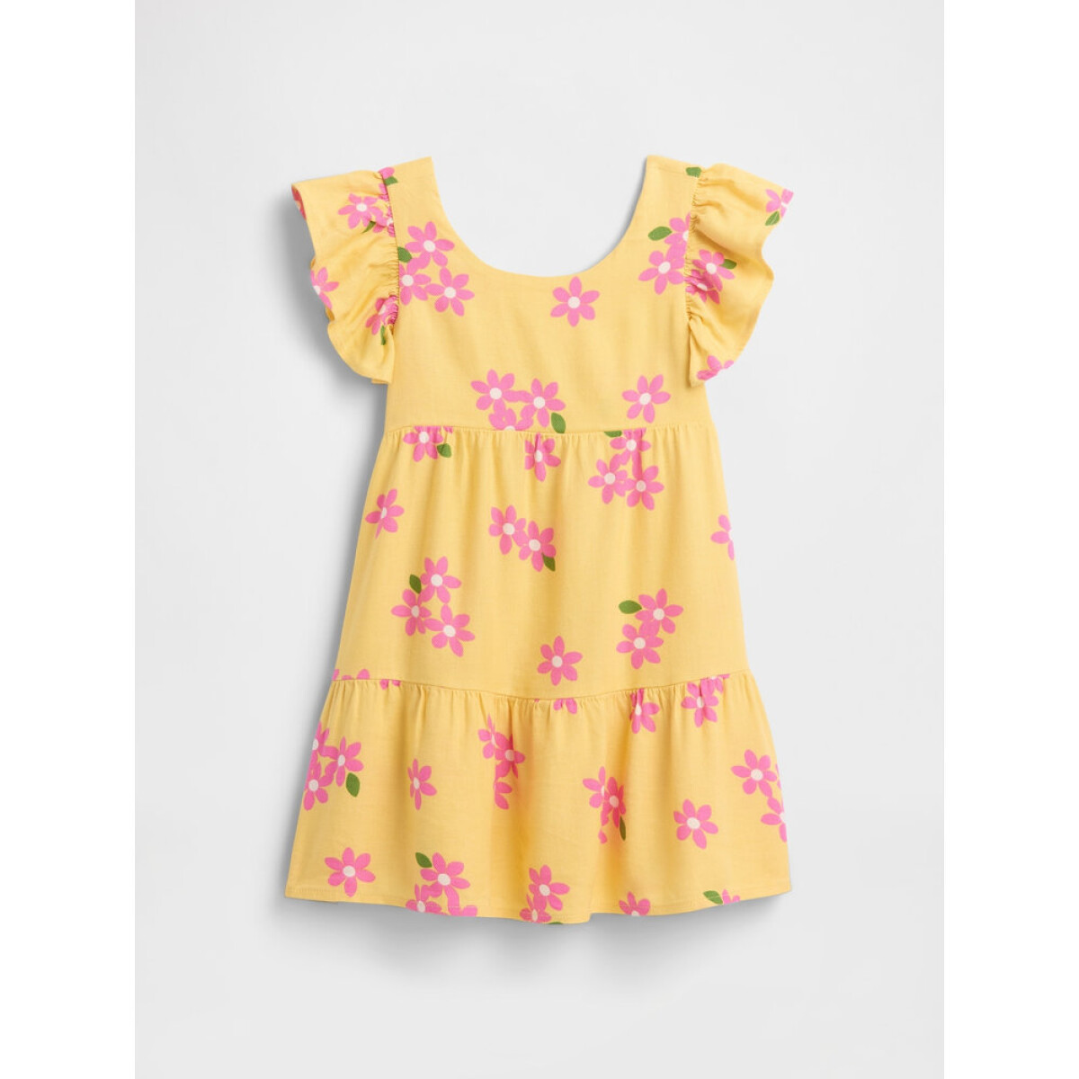 V-SL TIER DRESS - FRENCH ALMOND 