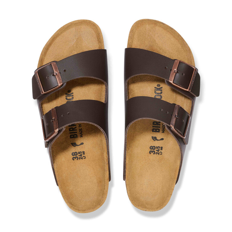 Sandalia Arizona Leather - Regular Marron