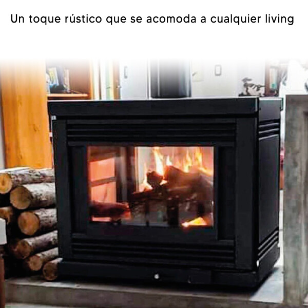 Calefactor A Leña Tromen Ombú Doble Puerta CALEFACTOR TROMEN OMBU CHICA 2PTAS 32114