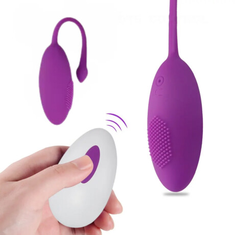 Huevo Vibrador Con Control Remoto Y Carga USB Colores Variados