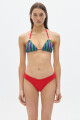 Bikini Bottom Garlic Green/Blue