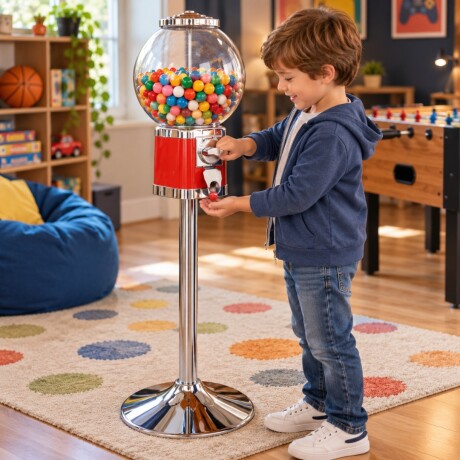 MÁQUINA EXPENDEDORA DE PELOTAS DE GOMA CHICA MÁQUINA EXPENDEDORA DE PELOTAS DE GOMA CHICA