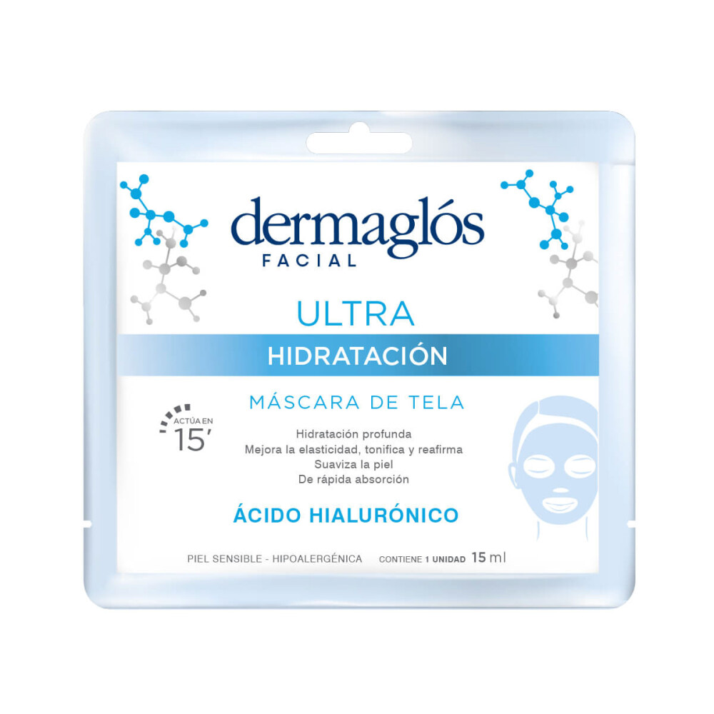 DERMAGLOS FACIAL MASC TELA ULTRA 15 ML. única