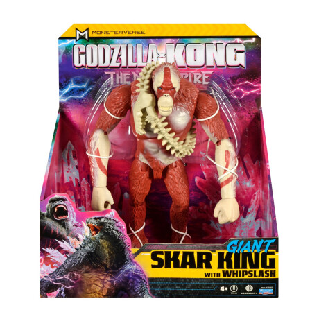 Figura Godzilla X Kong Skar King con Whipslash 001