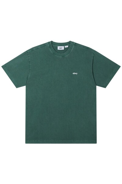 LOWERCASE PIGMENT TEE SS Verde