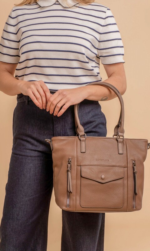 CARTERA MALVON CHOCOLATE