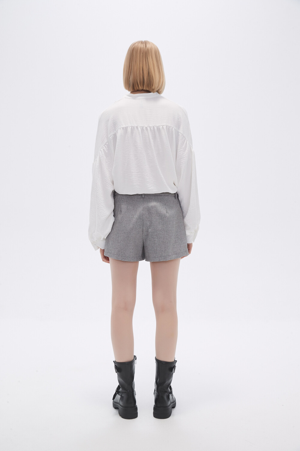 Short Pupsi Gris Medio